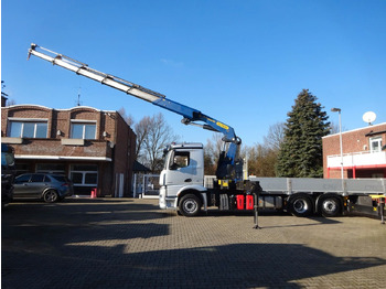 Камион с кран MERCEDES-BENZ Antos 2543