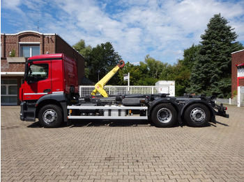 Мултилифт с кука камион Mercedes-Benz Antos 2532 MEILLER Abroller Lift+Lenkachse 6x2: снимка 5