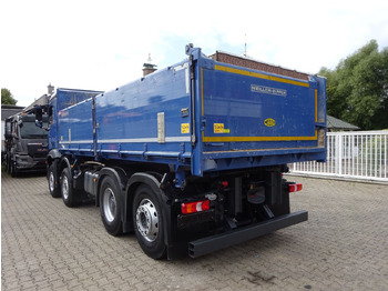 Самосвал камион Mercedes-Benz Arocs 3446 MEILER 3 Seitenkipper 8x2: снимка 4