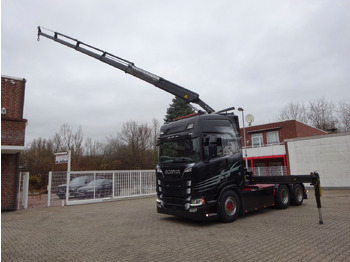 Камион с кран SCANIA R 650