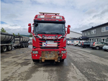 Лизинг на  Scania R580 Brøytebil med sideplog og hydraulisk saltsystem Scania R580 Brøytebil med sideplog og hydraulisk saltsystem: снимка 1