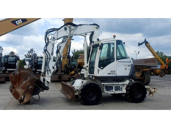 Колесен багер Mecalac 714 MWE: снимка 2