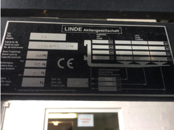 Мотокар Linde R16: снимка 5
