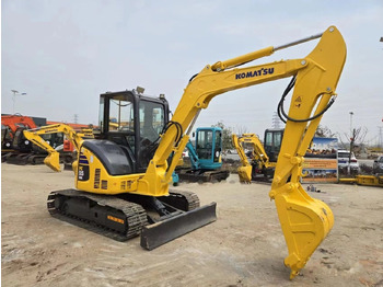 Мини багер Komatsu PC55MR: снимка 2