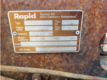Косачка за трева Rapid Reform Motormäher Böschungsmulcher Böschungsmäher Seitenmulcher Hangmäher Hangmulcher: снимка 5