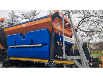 Машина за разпръскване на сол/ Пясък Schmidt Stratos S25K-21 Salzstreuer Salzsilo für Unimog Mercedes Benz 405 U427 430 423 530 527 318 Winterdienst Aebi Schneepflug: снимка 3