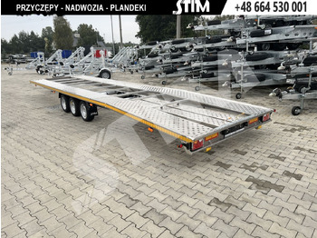 Нови Автовоз ремарке Stim L23/PP-TS/85-35AL - 195/50R13C: снимка 3
