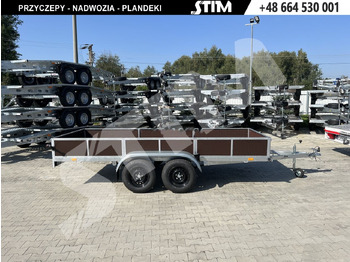 Нови Ремарке за кола Stim S12-075/4015R + przednia burta otwierana + wzmocniona rama: снимка 2