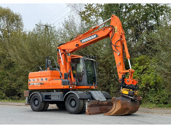 Колесен багер Doosan * DOOSAN DX160W *ROTOTILT* GPS 2D Leica * Sprowadzona * Stan Perfekcyjny * Koparka Kołowa *: снимка 2