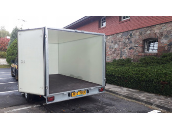Нови Затворена каросерия ремарке PRZYCZEPA KONTENER CARGO PAKA FURGON BOX 400 x 200 / CARGO CONTAINER TRAILER VAN BOX 400 x 200: снимка 5