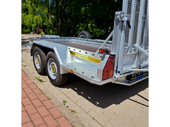 Нови Ремарке за строителна техника PRZYCZEPA LAWETA DO MINIKOPARKI POD KOPARKĘ Z RAMPĄ 2700KG / MINI EXCAVATOR TRANSPORTER TRAILER WITH RAMPS 2700KG: снимка 3