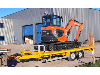 Нови Ремарке за строителна техника PRZYCZEPA POD KOPARKĘ MINI - MIDI ŁADOWNOŚĆ 8 580 KG GOURDON PEB111 / MINI - MIDI EXCAVATOR TRAILER WITH PAYLOAD 8,580 KG GOURDON PEB111: снимка 3