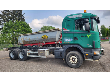 Шаси кабина SCANIA R124 420 6X4: снимка 4