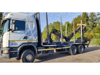 Камион за дърва SCANIA G 480