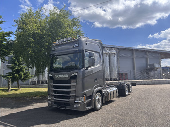 Контейнеровоз/ Сменна каросерия камион SCANIA S 540