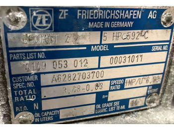 Скоростна кутия за Автобус ZF Getriebe ZF 5HP 592C 5HP592C 4149053012 Mercedes Citaro Ecomat 2: снимка 2