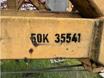 Кулокран Liebherr 50K, 40m jib, 1992yom: снимка 3