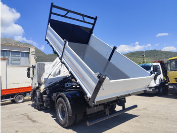 Камион с кран, Самосвал камион IVECO STRALIS CUBE 190S33: снимка 4