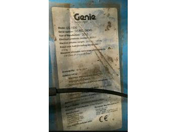 Ножична работна платформа GENIE GS 1530: снимка 5
