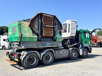 Камион, Дробилка за дървесина MAN TGS 35.540 8x4  mit Komptech-Zusatzeinheit: снимка 3