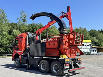 Камион, Дробилка за дървесина Mercedes-Benz ACTROS 6x4 DONAR 5810K ? Hack-LKW / Mobilhacker | TCS Umwelttechnik: снимка 3 Камион, Дробилка за дървесина Mercedes-Benz ACTROS 6x4 DONAR 5810K ? Hack-LKW / Mobilhacker | TCS Umwelttechnik: снимка 3