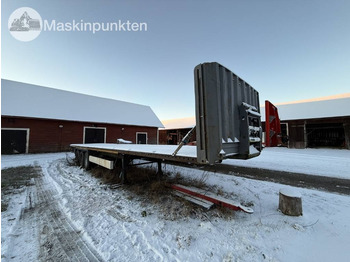 Бордово полуремарке/ Платформа KRONE SD