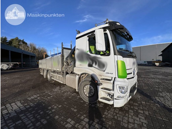 Камион с кран MERCEDES-BENZ