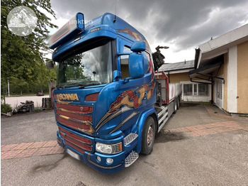 Камион с кран SCANIA G 490