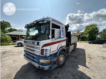 Камион с кран SCANIA P114