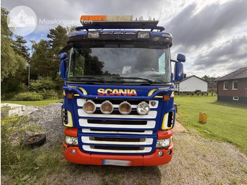Камион с кран Scania R 420 LB: снимка 2