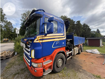 Камион с кран SCANIA R 420