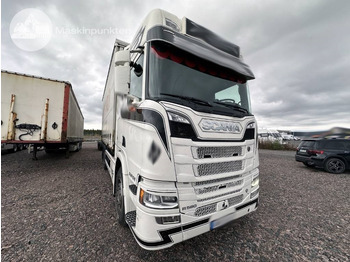 Контейнеровоз/ Сменна каросерия камион Scania R 580: снимка 5