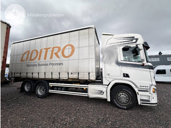 Контейнеровоз/ Сменна каросерия камион SCANIA R 580