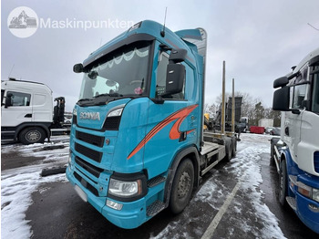 Камион за дърва SCANIA R 580