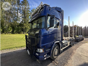 Камион за дърва SCANIA R 650