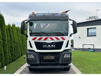 Самосвал камион MAN TGS 440 / 8x4 / HMF 1530 / HYDROBURTA: снимка 2