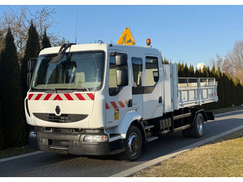 Самосвал камион Renault MIDLUM 220 12 T WYWROTKA 6 MIEJSC: снимка 2