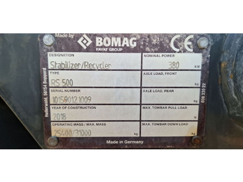 Техника за слагане на асфалт BOMAG DE RS 500  Stage IV/Tier 4f: снимка 2