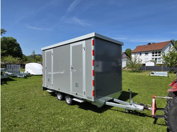 Жилищен контейнер, Ремарке Toilettenwagen Sanitär-Anhänger WC Wagen 2xD, 1xH+2U: снимка 2