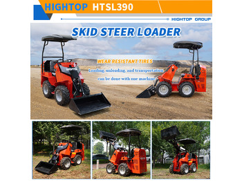 Мини челен товарач Ride-on Skid steer loader with Multi-function attachments: снимка 5