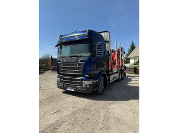Камион за дърва SCANIA R 730