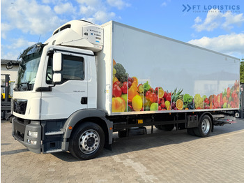 Рефрижератор камион За превоз на хранителни стоки MAN TGM 18.290 / THERMOKING T-1200R / BI-TEMPERATURE / 19 PALLETS / 90% TYRES / EXCELLENT CONDITION / DHOLLANDIA TAIL LIFT / SIDE DOOR / PAYLOAD 8,220 KG: снимка 2