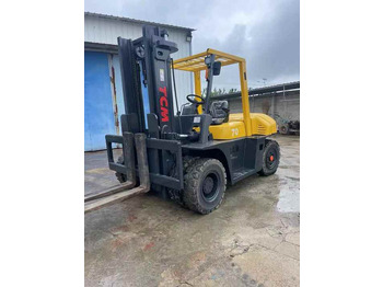 Мотокар Seconh Hand Original tcm 7tons Forklift in High Quality on Hot Sale   Used Building Construction Equipment for Sale: снимка 2