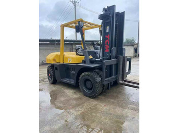 Мотокар Seconh Hand Original tcm 7tons Forklift in High Quality on Hot Sale   Used Building Construction Equipment for Sale: снимка 5