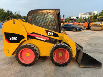 Строителна техника CATERPILLAR used skid-steer CAT246C high quality: снимка 3