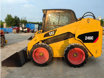 Строителна техника CATERPILLAR used skid-steer CAT246C high quality: снимка 2