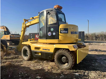 Колесен багер KOMATSU PC128