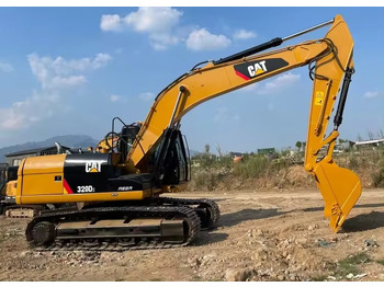 Верижен багер CATERPILLAR heavy Excavator CAT 320d Original US Used CAT 320d Excavator 20Tons Excavator CAT320C 320D 320d2 on sale: снимка 3