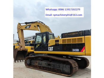 Верижен багер Caterpillar 345D: снимка 2