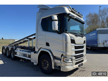 Контейнеровоз/ Сменна каросерия камион Scania R540 Topline, Euro 6, / 8x4 / BDF / Lift axle / frame 7.4 m: снимка 4